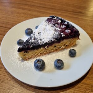 Homemade Blueberrycake/Hausgemachter Heidelbeerkuchen